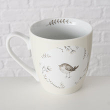 Carica l&#39;immagine nel visualizzatore di Gallery, Mug wrennie in ceramica con uccelli
