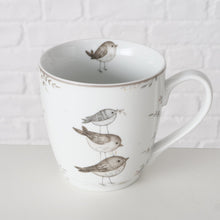 Carica l&#39;immagine nel visualizzatore di Gallery, Mug wrennie in ceramica con uccelli
