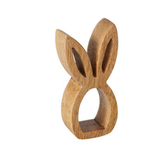 Carica l&#39;immagine nel visualizzatore di Gallery, Ferma tovaglioli coniglio in legno set 4 pz
