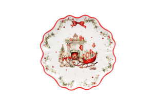 Piatto dolce Vintage Christmas