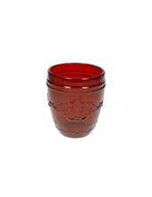 Carica l&#39;immagine nel visualizzatore di Gallery, Bicchiere acqua rosso set 6 pz
