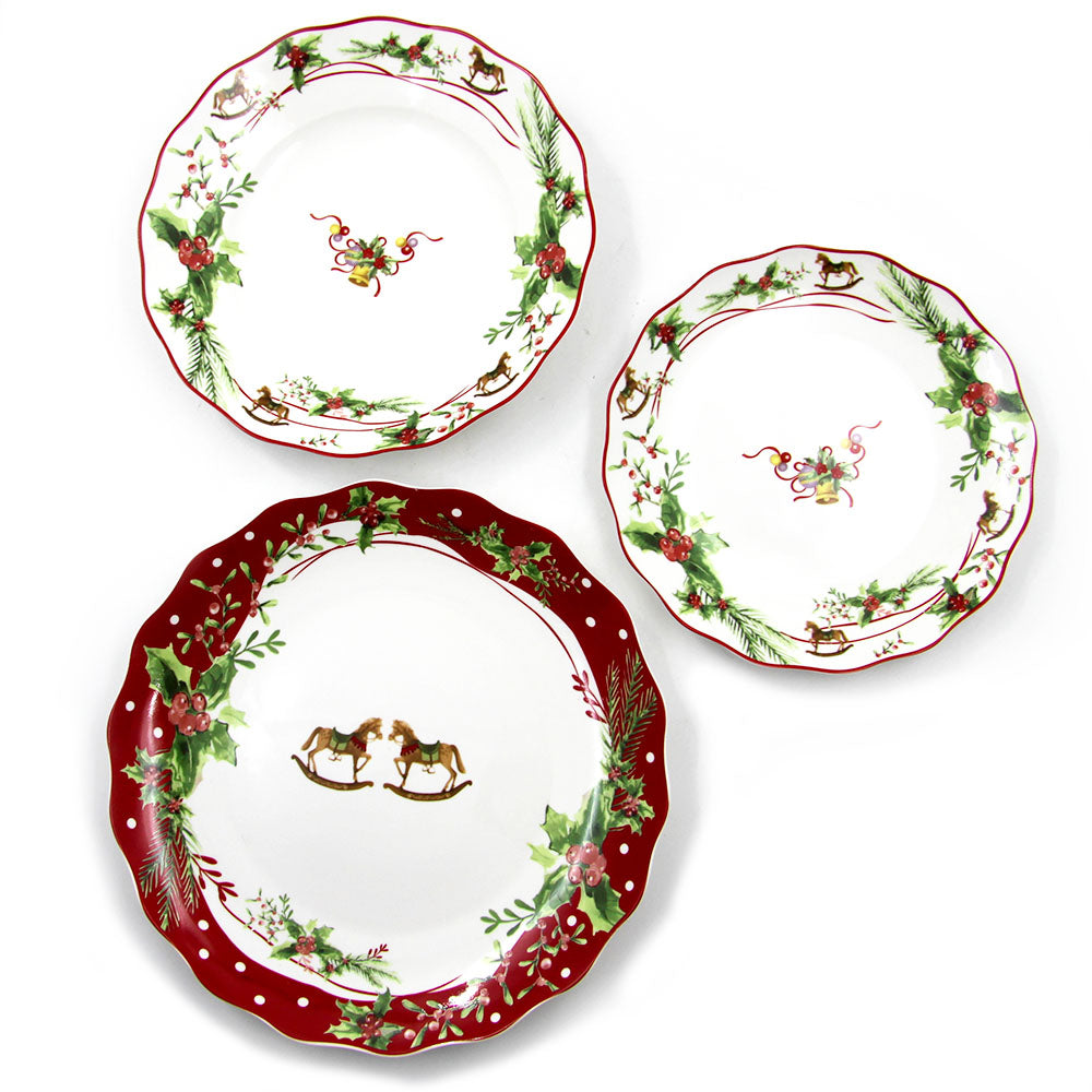 Mise en place Christmas Dream  set 18 pz